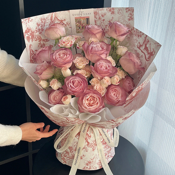 Χαρτί περιτυλίγματος για μπουκέτο | Υλικό: χαρτί φτερών | Χειροποίητη συσκευασία | Εξωτερική συσκευασία | Διαθέσιμα σε απόθεμα