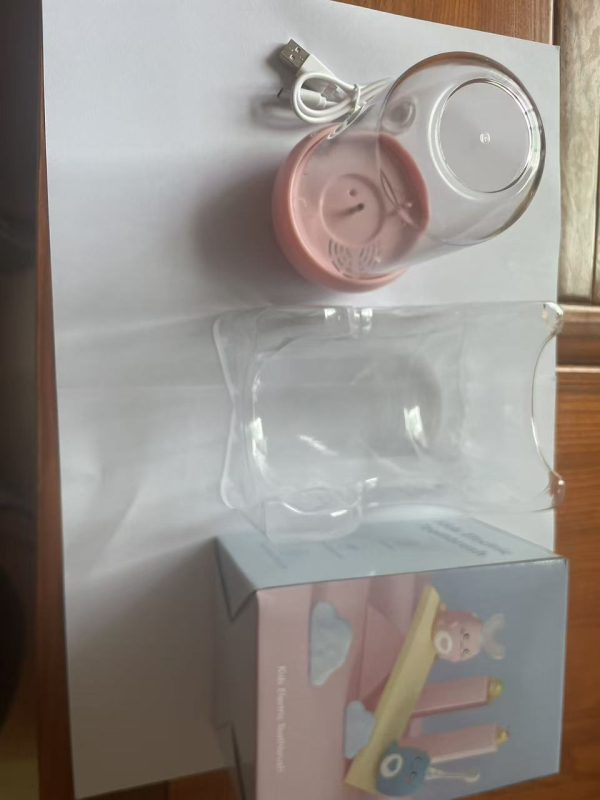 Електрическа четка за зъби с U-образна форма за деца, модел 6856, меки четина