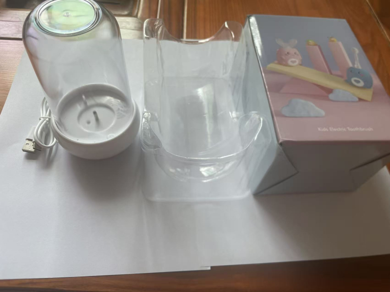 Електрическа четка за зъби с U-образна форма за деца, модел 6856, меки четина