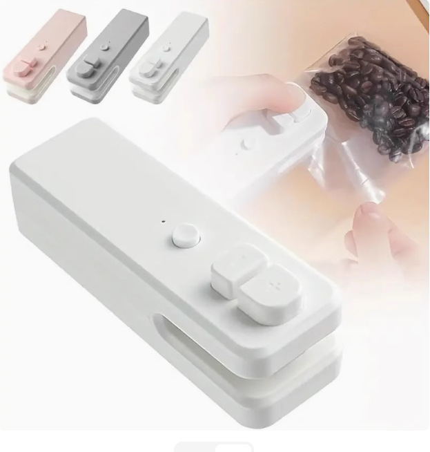 Prijenosni uređaj za zatvaranje paketa hrane, ABS plastika kućište, težina 170 g, kapacitet 1001-1500 ml, Model: Devet generacija, Prilagodljiv