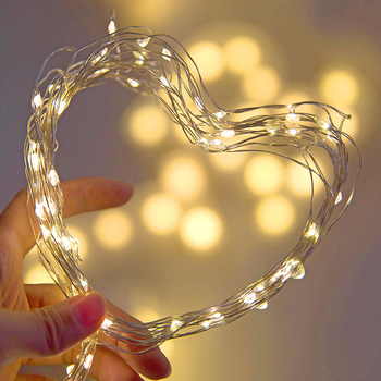 LED φώτα κορνίζας από χαλκό με σύρμα, 120 LED, 3000K ζεστό λευκό, IP54, 3000 lm, τηλεχειριστήριο, τροφοδοσία από πρίζα, γιορτινή διακόσμηση