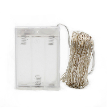 LED φώτα κορνίζας από χαλκό με σύρμα, 120 LED, 3000K ζεστό λευκό, IP54, 3000 lm, τηλεχειριστήριο, τροφοδοσία από πρίζα, γιορτινή διακόσμηση