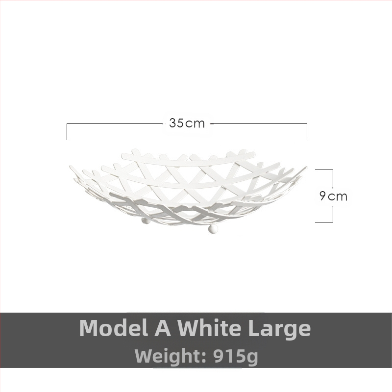 Nehrđajući čelični pladanj za voće, moderan nordijski dizajn, lagani luksuz; Marka Joint Carpenter; Stil: Jednostavan; Na tržište: proljeće 2020; Kvaliteta: Prva klasa