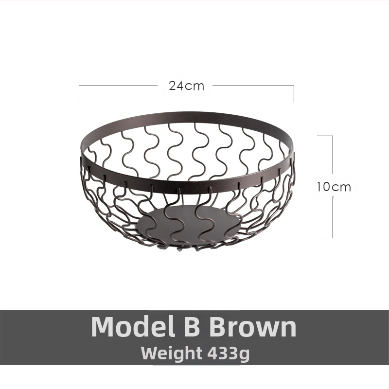 Nehrđajući čelični pladanj za voće, moderan nordijski dizajn, lagani luksuz; Marka Joint Carpenter; Stil: Jednostavan; Na tržište: proljeće 2020; Kvaliteta: Prva klasa
