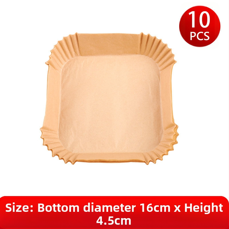 Élelmiszer-minőségű négyszögletes sütőpapír – kétoldalas szilikonpapír, olajat felszívó és magas hőmérsékletnek ellenálló sütőben való használatra