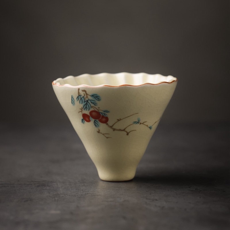 Filtru pour-over din porțelan cu suport din lemn de abanos — set cadou (porțelan; suport din lemn de abanos; logo gravat cu laser; pentru birou)