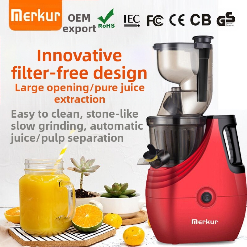 Вертикална сокоизстисквачка за домашна употреба с разделяне на пулпа и нисък шум, 150W, 220V, капацитет 601–800 ml