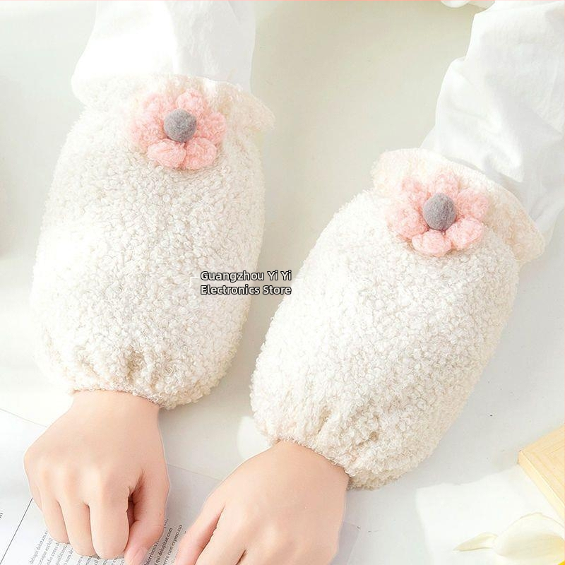 Oversleeves pre ženy, kórejský štýl, antišpinavé, zimný velúr, pôvodný dizajn