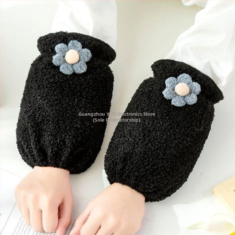 Oversleeves pre ženy, kórejský štýl, antišpinavé, zimný velúr, pôvodný dizajn