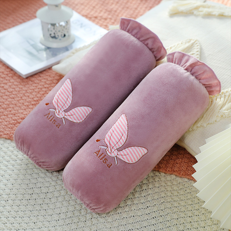 Manșete lungi din catifea cristal pentru treburi casnice, unisex, anti-murdărire, model solid, iarnă-toamnă