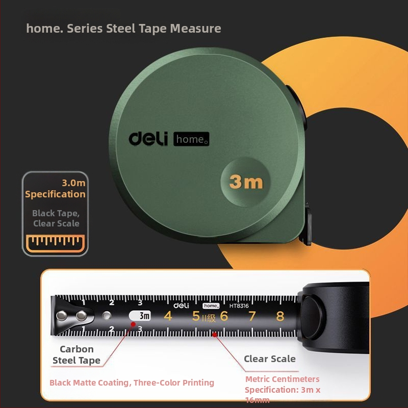 Meff въглеродна стоманена мерна лента (Материал: въглеродна стомана; Внос: Не; Без персонализация)