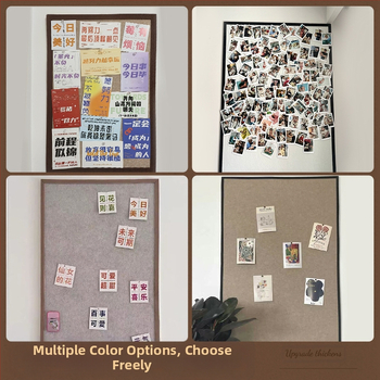 Σετ τοίχου φωτογραφιών: φελτ πίνακες, αυτοκόλλητα φελτ τοίχου και κορκ πίνακας για φωτογραφίες (Υλικά: φελτ, φελτ μαλλί, κορκ; Συστατικά: φελτ πίνακες, κορκ πίνακας, αυτοκόλλητα τοίχου; Συμβατό με Polaroid φωτογραφίες)