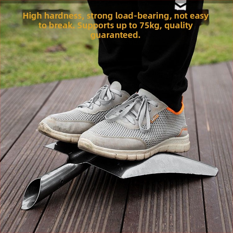 Пожарна лопата от висококачествена стомана с дървена дръжка за копаене — Golden Dragon