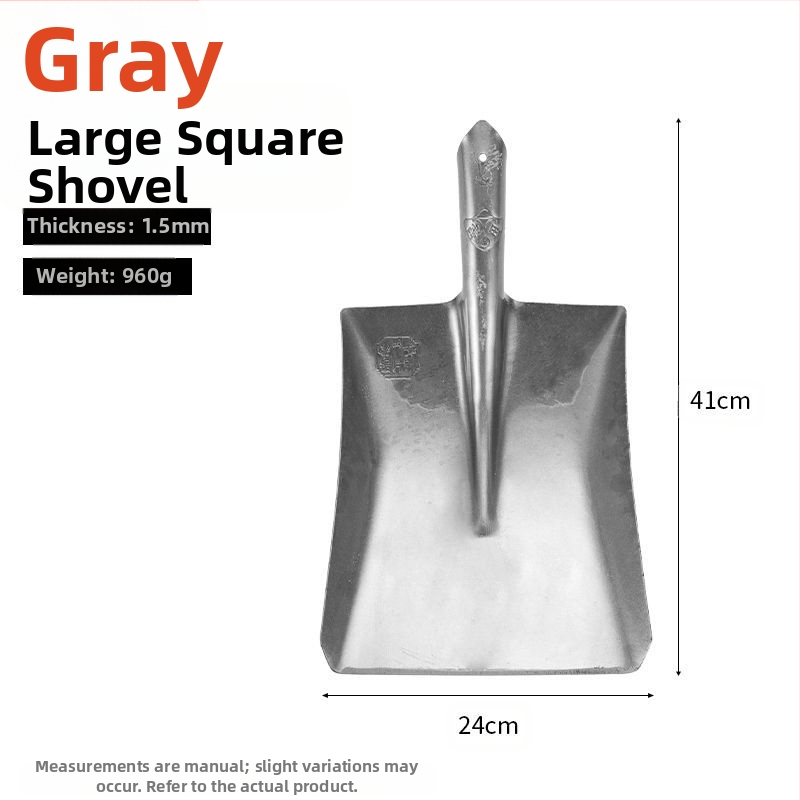 Tűzoltó ásó magas szénacél fejjel és fa nyéllel, bányászati felhasználásra — Golden Dragon