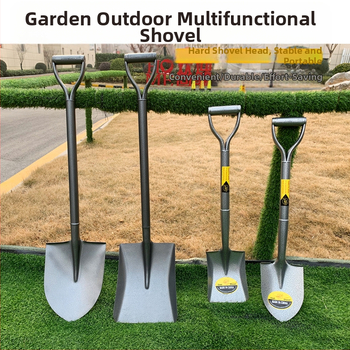 Манганова стоманена едночастна лопата за копаене