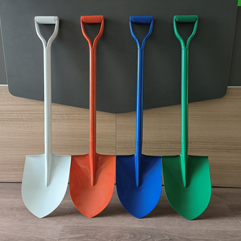 Φτυάρι από χάλυβα μαγανίου, ενιαίας κατασκευής για σκάψιμο