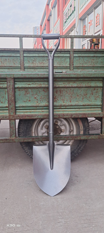 Манганова стоманена едночастна лопата за копаене