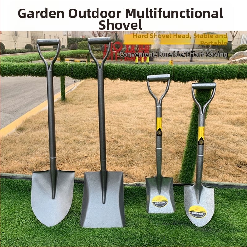 Φτυάρι από χάλυβα μαγανίου, ενιαίας κατασκευής για σκάψιμο