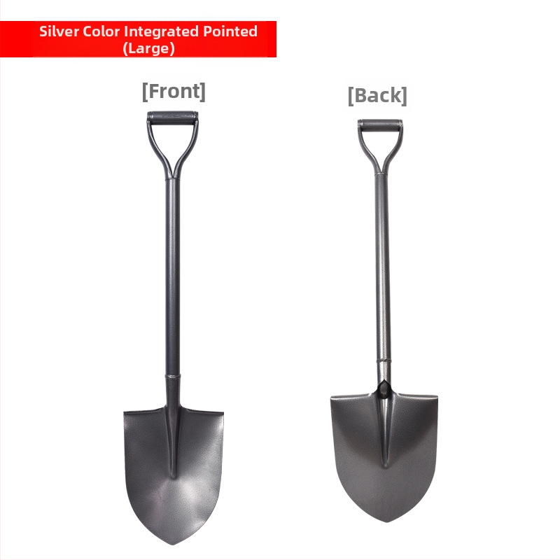 Манганова стоманена едночастна лопата за копаене