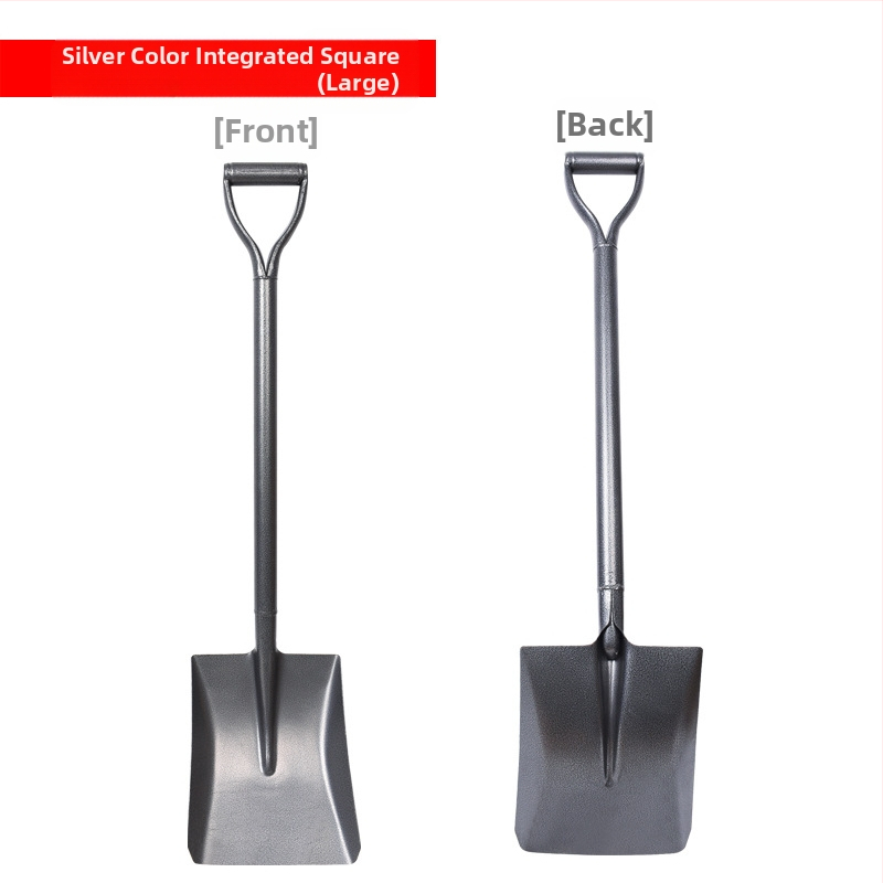 Манганова стоманена едночастна лопата за копаене