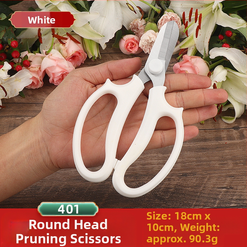 Flowery Edge škare za rezanje cvijeća sa širokom glavom – vrtni alat za cvjećare i kućne vrtare