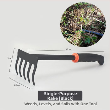 Τετραμελές σετ κηπουρικών εργαλείων για καλλιέργεια εδάφους και φύτευση; φτυάρι, τσαπάκι και άλλα εργαλεία – μάρκα South Leaf