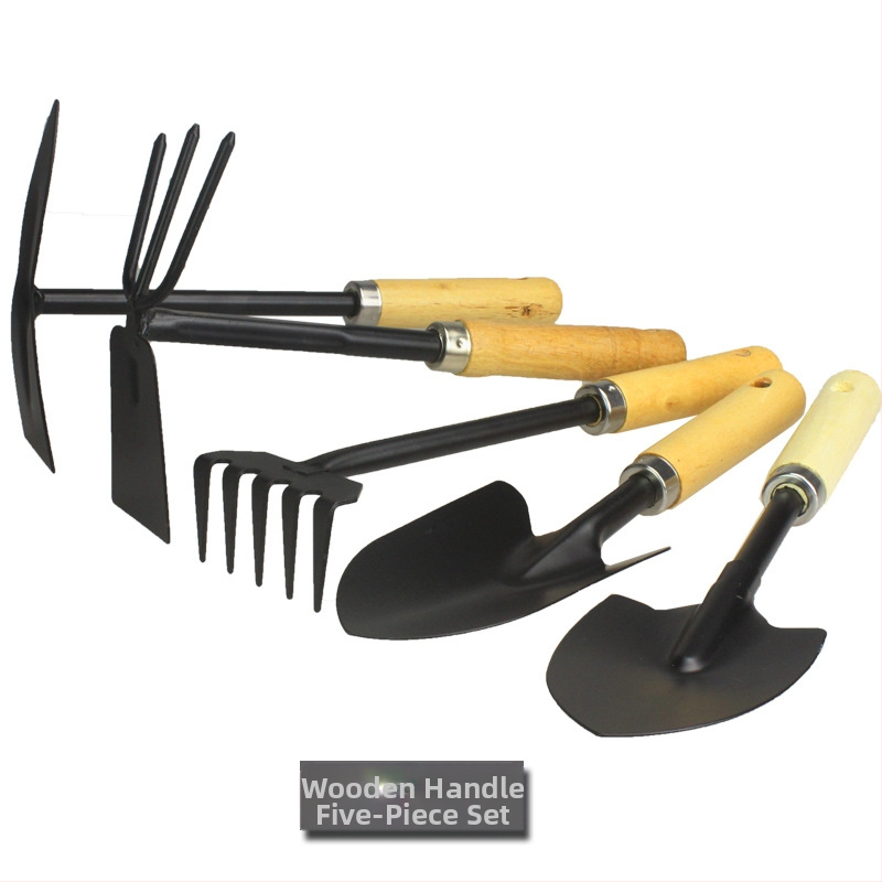 Četverodijelni set vrtnih alata za preoravanje tla i sadnju; marka South Leaf