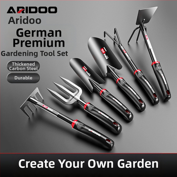 Ai Rui Shield A11 Σετ 3 τεμαχίων εργαλείων κήπου: Παραθαλάσσιο φτυάρι, φτυάρι κήπου και μικρή σκαπάνη