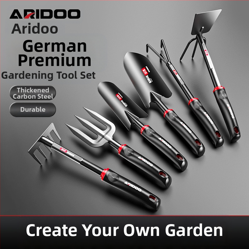 Ai Rui Shield A11 3-предметен комплект градински инструменти: плажна лопата, градинска лопата и мини мотика