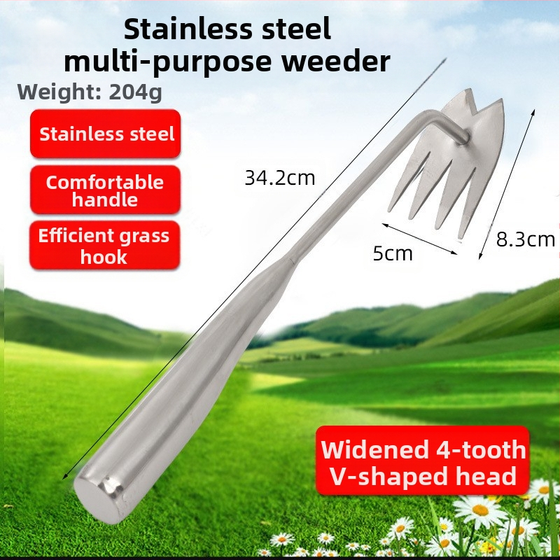 Unealtă de plivit din oțel inoxidabil – Brand Prepared, pentru grădină