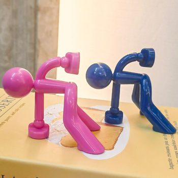 Κλειδοθήκη με μικρό ανθρωπάκι και ισχυρό μαγνήτη – πλαστικό, μοντέρνο σχέδιο τέχνης