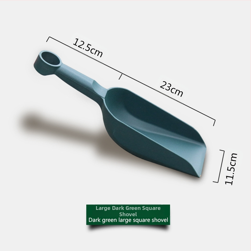 Plastični trodijelni set vrtnih alata: lopata za tlo, lopata za pijesak i univerzalna lopata