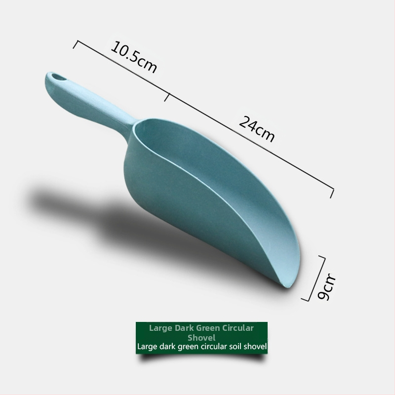 Plastični trodijelni set vrtnih alata: lopata za tlo, lopata za pijesak i univerzalna lopata
