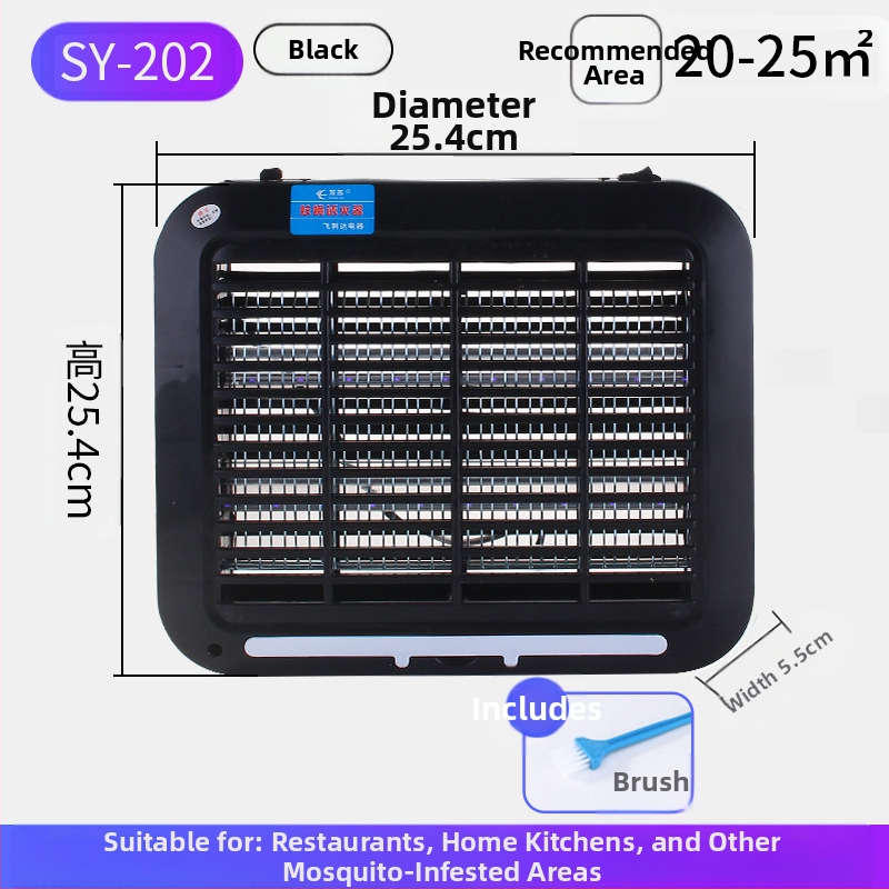 Feilida Lampă de Omorâre a Țânțarilor – două în unu: capcană LED cu șoc electric, acoperire 41–60㎡, LED, 4W, baterie încorporată 1001–1600mAh, autonomie 3–6 ore