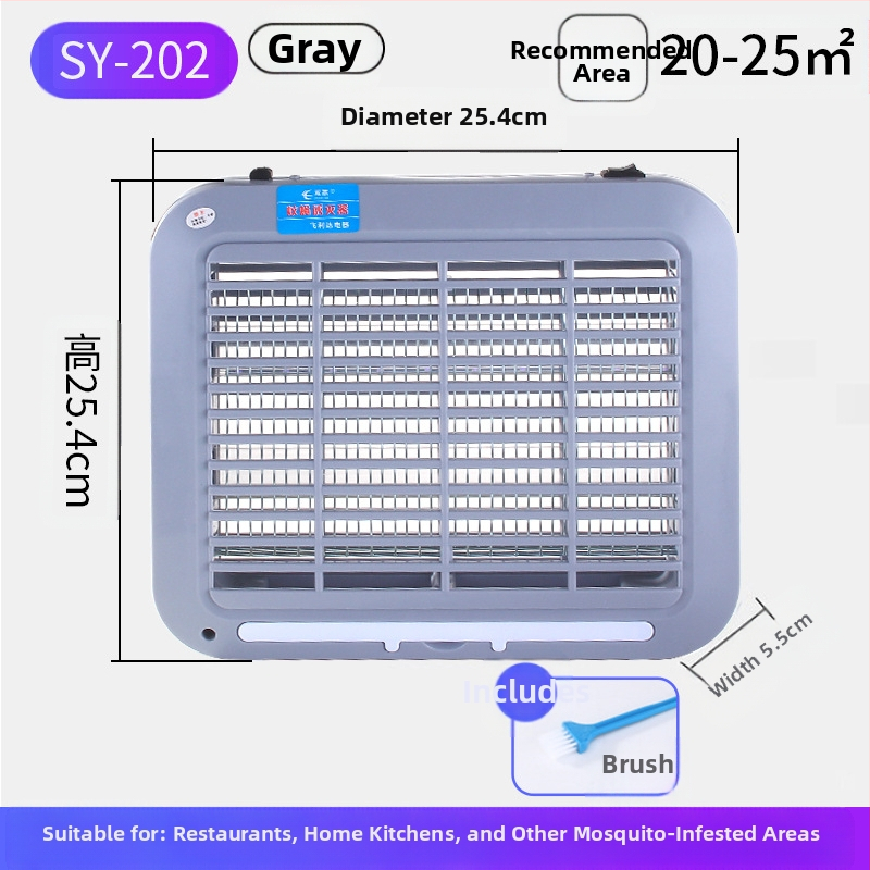 Feilida Lampă de Omorâre a Țânțarilor – două în unu: capcană LED cu șoc electric, acoperire 41–60㎡, LED, 4W, baterie încorporată 1001–1600mAh, autonomie 3–6 ore