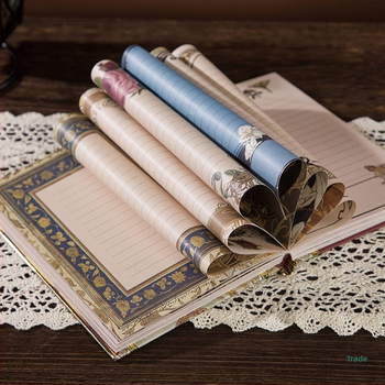 Σημειωματάριο • Ρετρό στυλ • Δέσιμο με γραμμικό τύπο • Χαρτί από ακατέργαστο πολτό ξύλου, 40 g • Εξώφυλλο: Άλλο