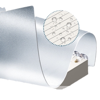 Διαφανές σημειωματάριο με αποσπώμενο εσωτερικό μπλοκ και σελίδες με τετράγωνο πλέγμα, ιδανικό για μαθητές γυμνασίου