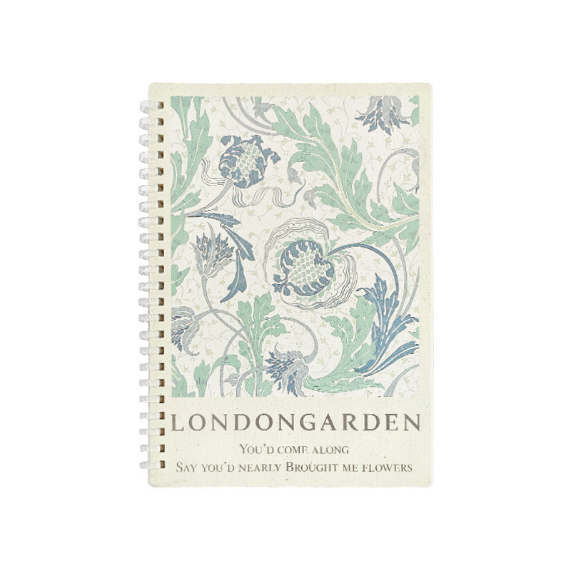 Caiet spiral cu legătură moale, 70 pagini, hârtie 80 g/m², personalizare disponibilă