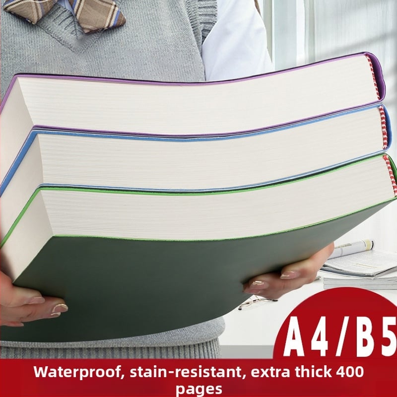 Bilježnica Sijin (omot: PP, ljepljeno povezivanje, šumski papir, 300–400 stranica, stil: poslovni ured)