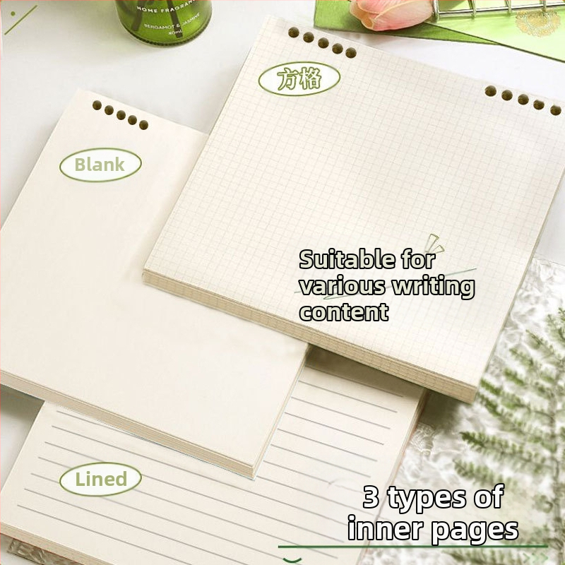 Baishuo Bilježnica s listovima, PP korica, Dowling papir, 60 stranica, kreativni trendovi