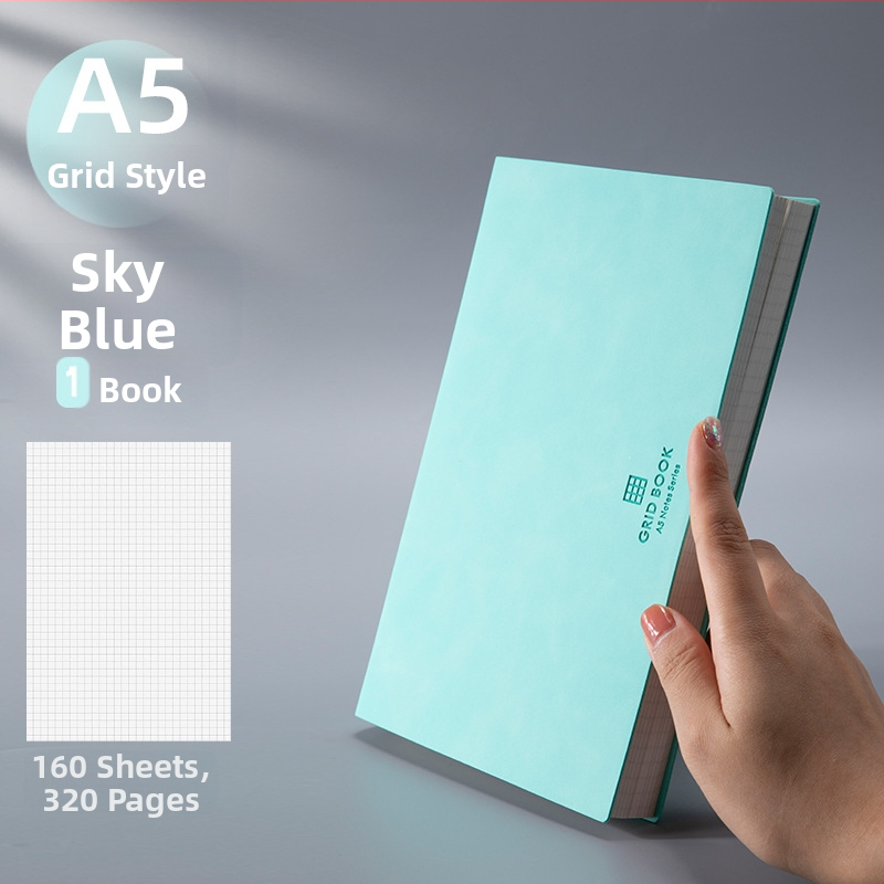 Bilježnica s mrežnim listovima; PU korica; žičano vezivanje; papir šume 100 gsm; 100 stranica