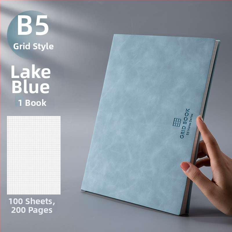 Bilježnica s mrežnim listovima; PU korica; žičano vezivanje; papir šume 100 gsm; 100 stranica