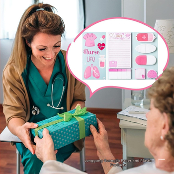 Post-it σημειώσεις σε μορφή ζωών κινουμένων σχεδίων, 30 φύλλα, κολλητικά