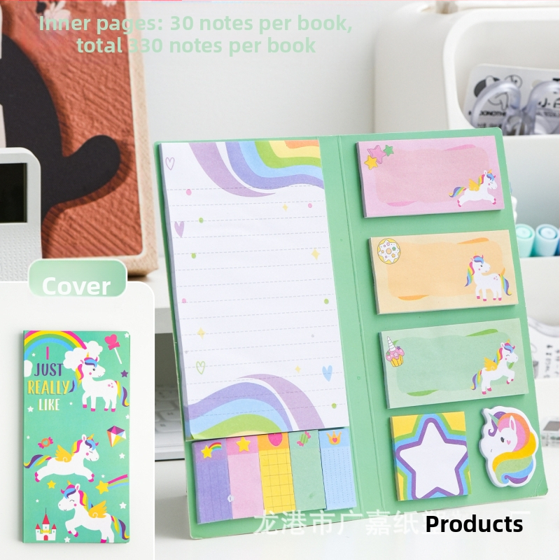 Post-it piezīmes dzīvnieku formās, 30 lapas, līmējošas