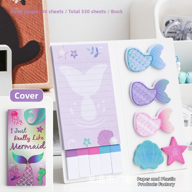 Post-it piezīmes dzīvnieku formās, 30 lapas, līmējošas