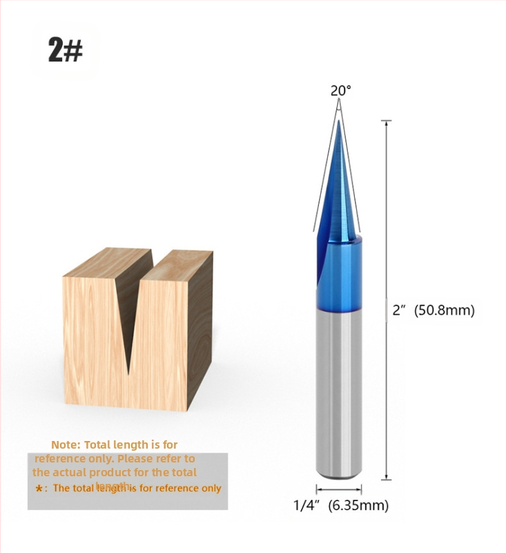 V-alakú maró faipari felhasználásra – sorozat V, CNC-centerekhez kompatibilis, fa/MDF/laminált anyagokhoz