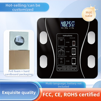 Ķermeņa tauku svari ar Bluetooth — gudra mājas veselības svari pieaugušajiem; mēra svaru, ķermeņa taukus, kalorijas un mitrumu; maksimālais slodze 180 kg