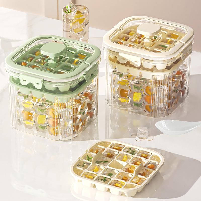 Youfanxin Găleată de Gheață – Transparentă, din Plastic Îngroșat, pentru Picnicuri în Aer Liber, Portabilă și Multifuncțională (Lansată Iulie 2024)