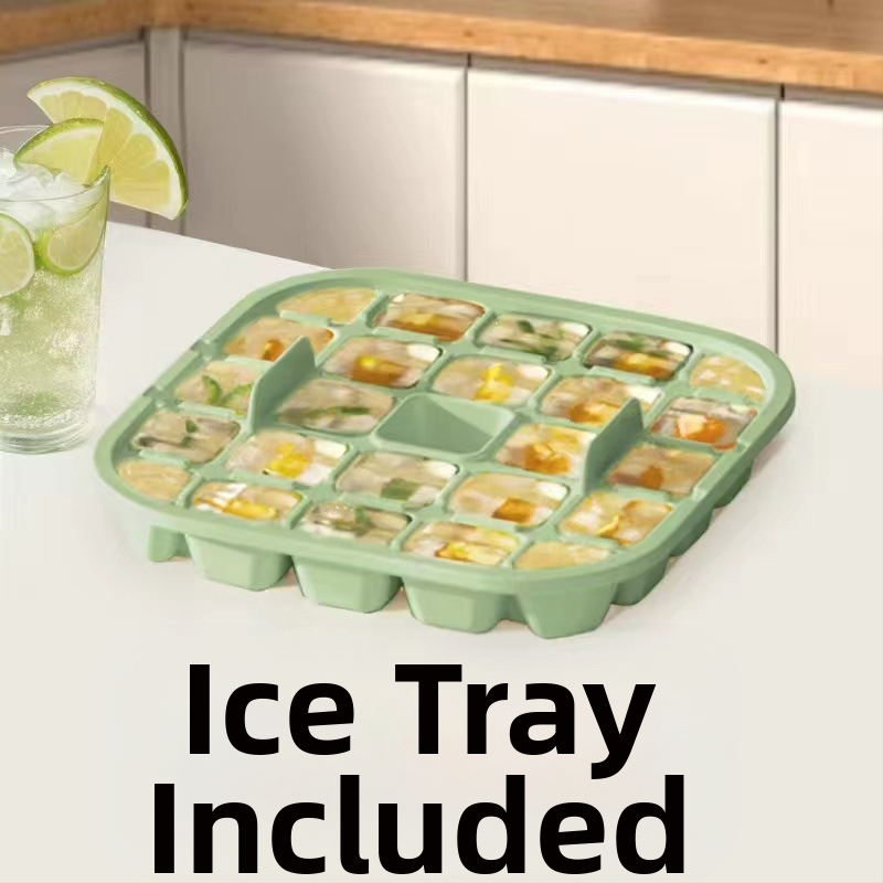 Youfanxin Găleată de Gheață – Transparentă, din Plastic Îngroșat, pentru Picnicuri în Aer Liber, Portabilă și Multifuncțională (Lansată Iulie 2024)