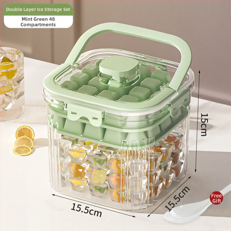 Youfanxin Găleată de Gheață – Transparentă, din Plastic Îngroșat, pentru Picnicuri în Aer Liber, Portabilă și Multifuncțională (Lansată Iulie 2024)